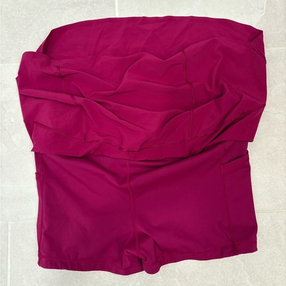 Athleta Run With It 14” Skort Exotic Fuchsia Size Small Petite - Picture 9 of 12